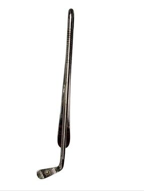 Vintage B.A. Ballou Sterling Silver Golf Club Tie Clip Bar